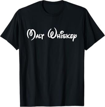 Malt Whiskey Shirt, Funny Gift Idea Pun Logo Parody T-Shirt