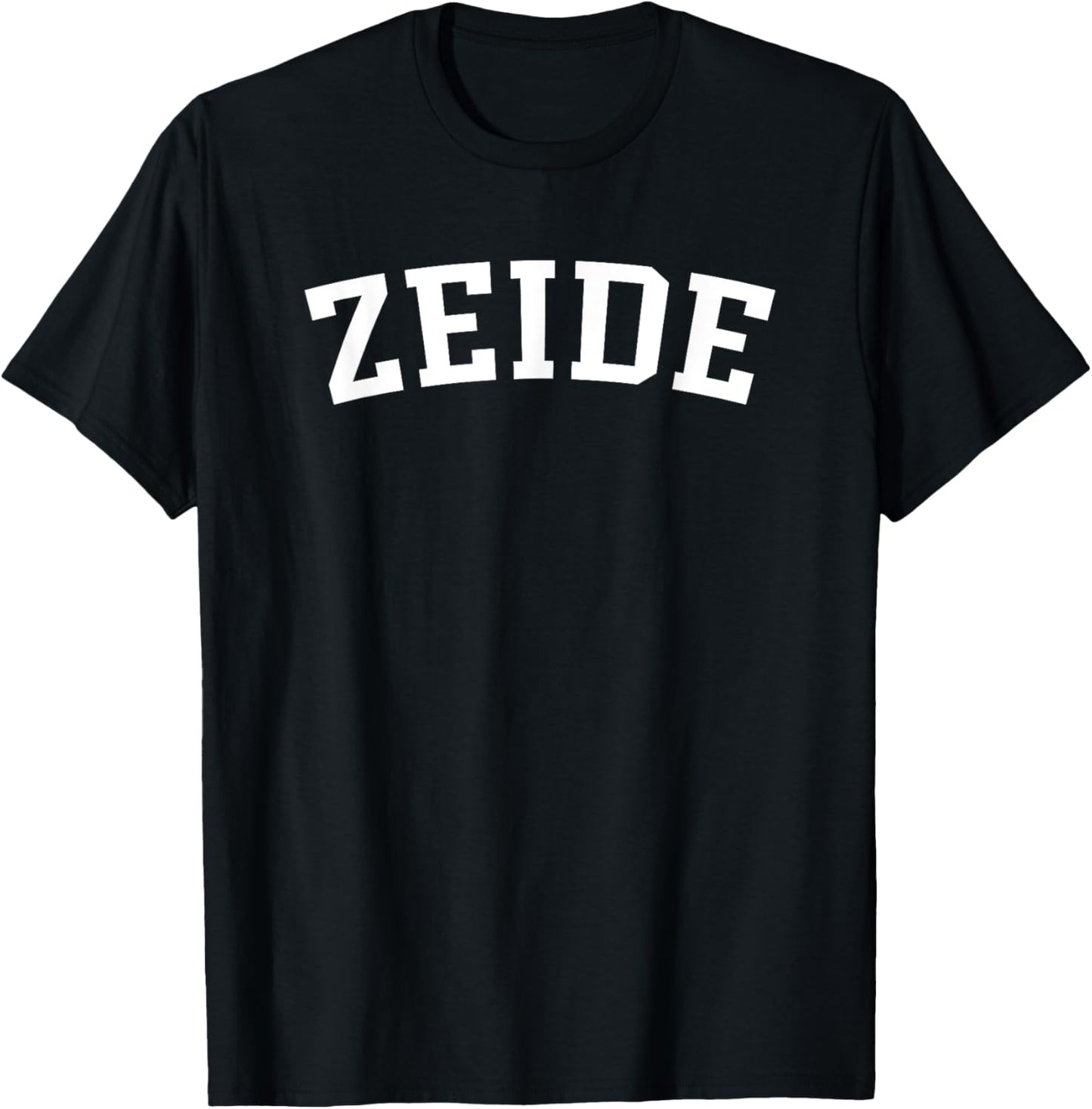 ZEIDE Black Graphic T-Shirt for Men