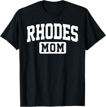 Rhodes College Mom Mother Arch Vintage Family Men Women T-Shirt