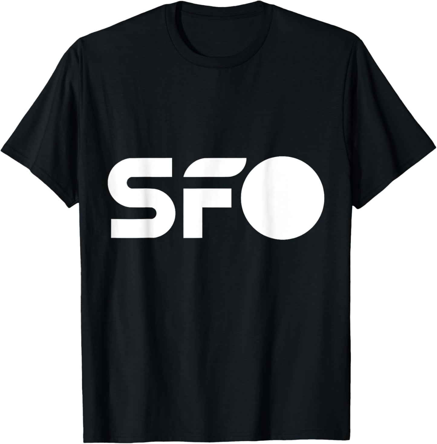 San Francisco SFO (white letters) T-Shirt