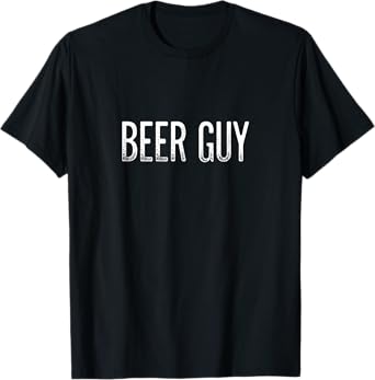 Beer Guy - Vintage Style - T-Shirt