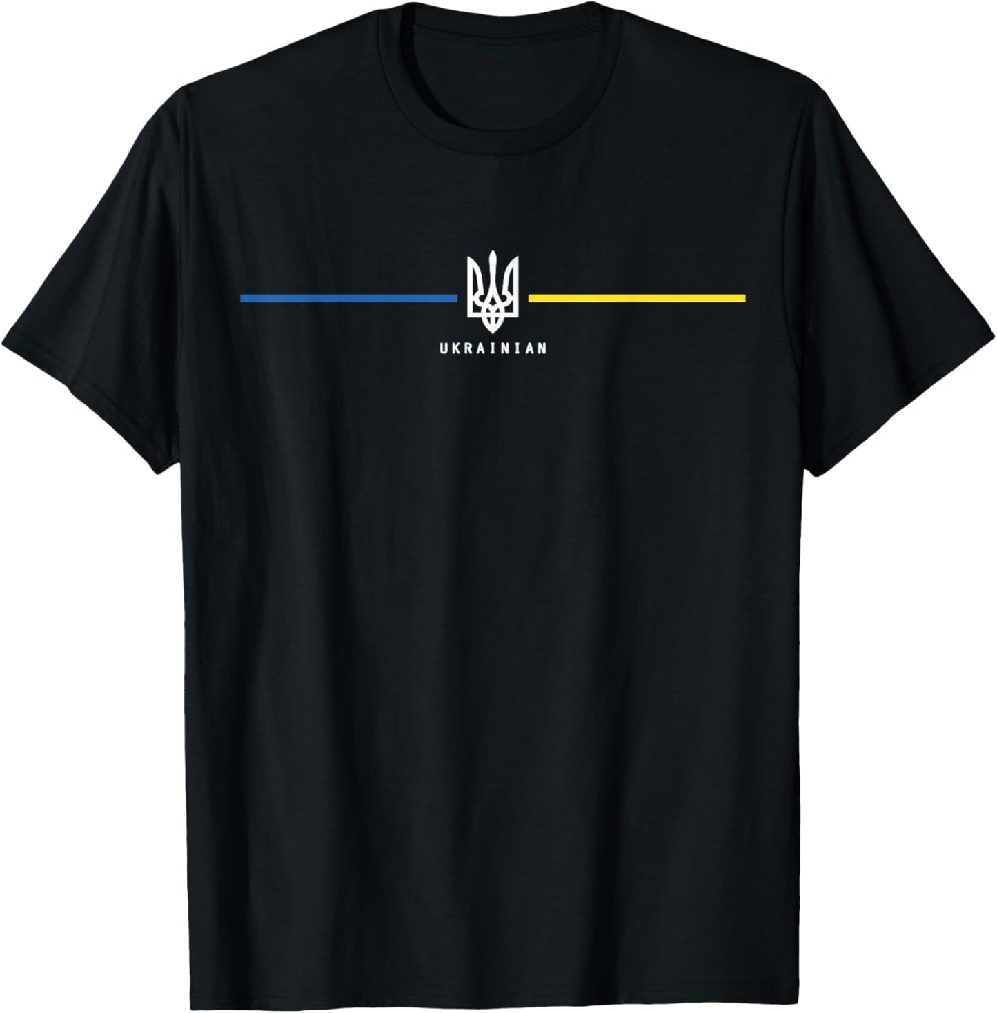 Ukraine Ukrainian Flag Zelensky Tryzub Military T-Shirt