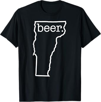 Craft Beer Lover Vermont Beer State Of Vermont Men Women T-Shirt