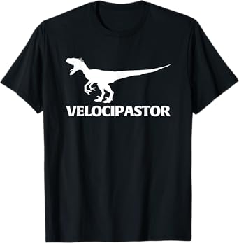 VelociPastor - Funny Pastor Saying Catholic Cool Pastor T-Shirt