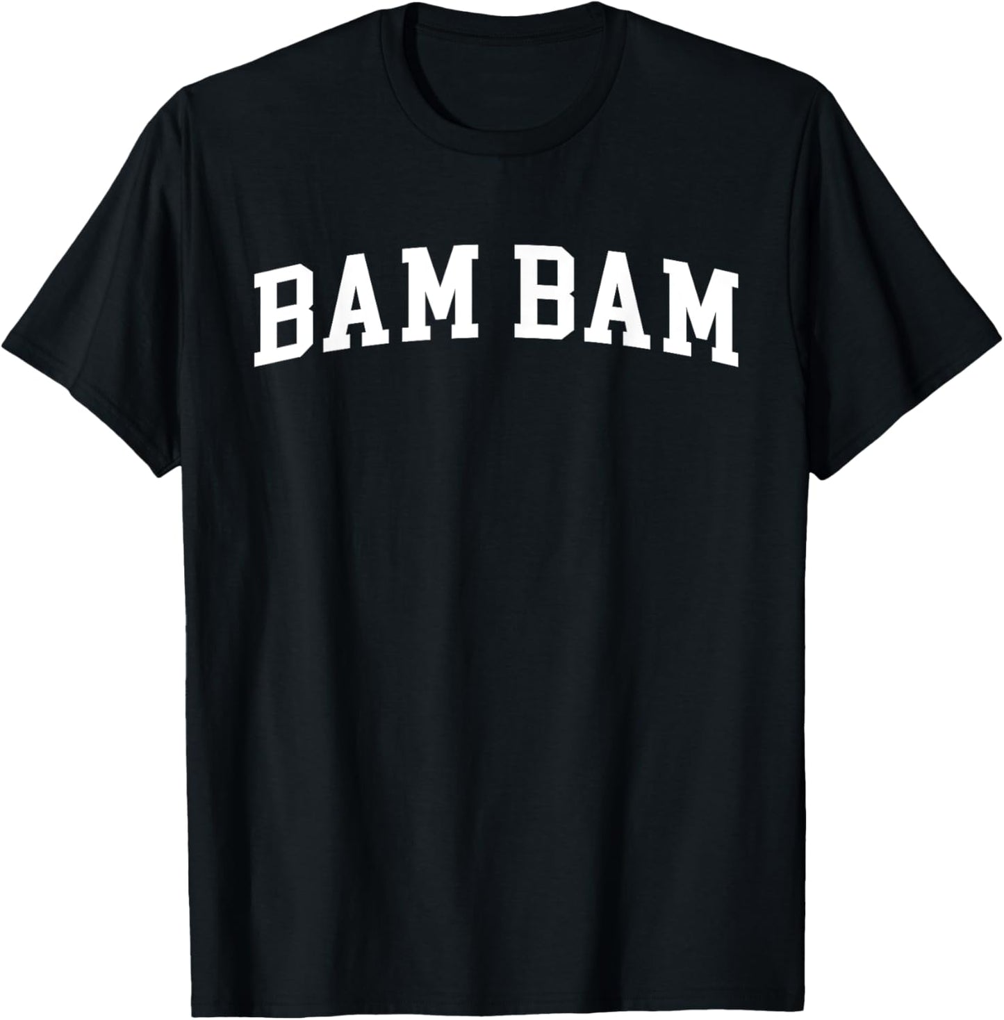BAM BAM Graphic Black T-Shirt for Men