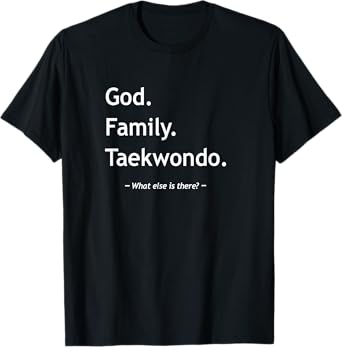 Taekwondo By Design Tee Company Christian Faith Jesus Christianity God Family Taekwondo T-Shirt