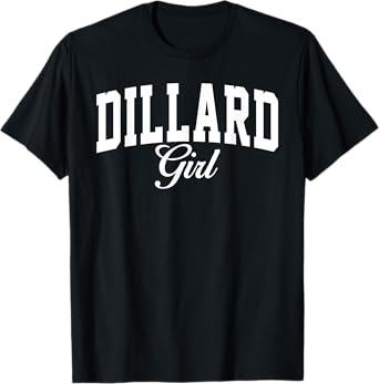 Dillard University Girl Arch Vintage Design for Women Girls T-Shirt