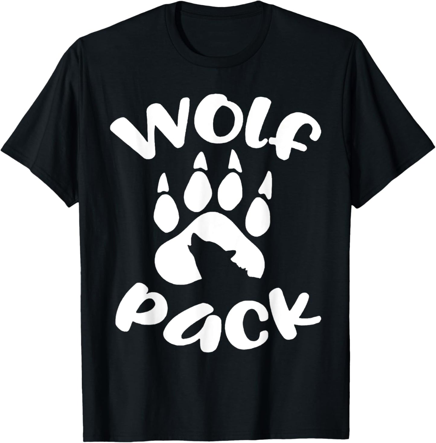 Wolf Pack Wolf Family Matching T-Shirt