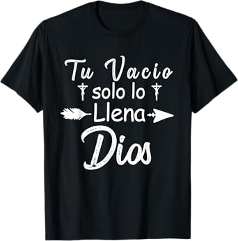 Camiseta cristiana Para Mujer Y Mujer en espanol Cristiano T-Shirt