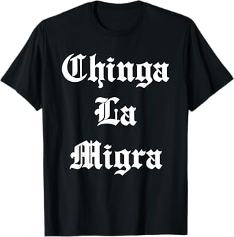 Subtle Floral Chinga La Migra Anti Ice Vintage Abolish Ice T-Shirt