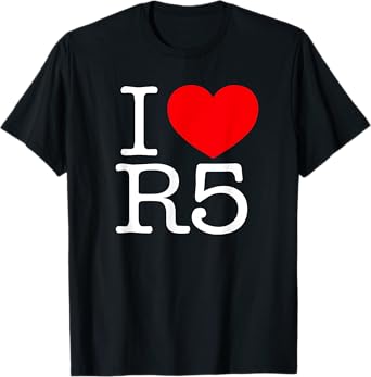 I Love (Heart) R5 T-Shirt
