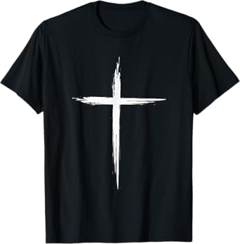 Faith Cross, T-Shirt, Jesus Cross Tattoo Cross T-Shirt
