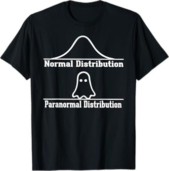 Normal Paranormal distribution School psychology math funny T-Shirt