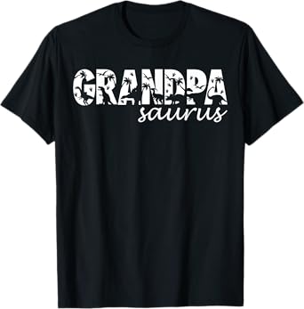 Grandpasaurus T Rex Dinosaur Grandpa Saurus Family Matching T-Shirt