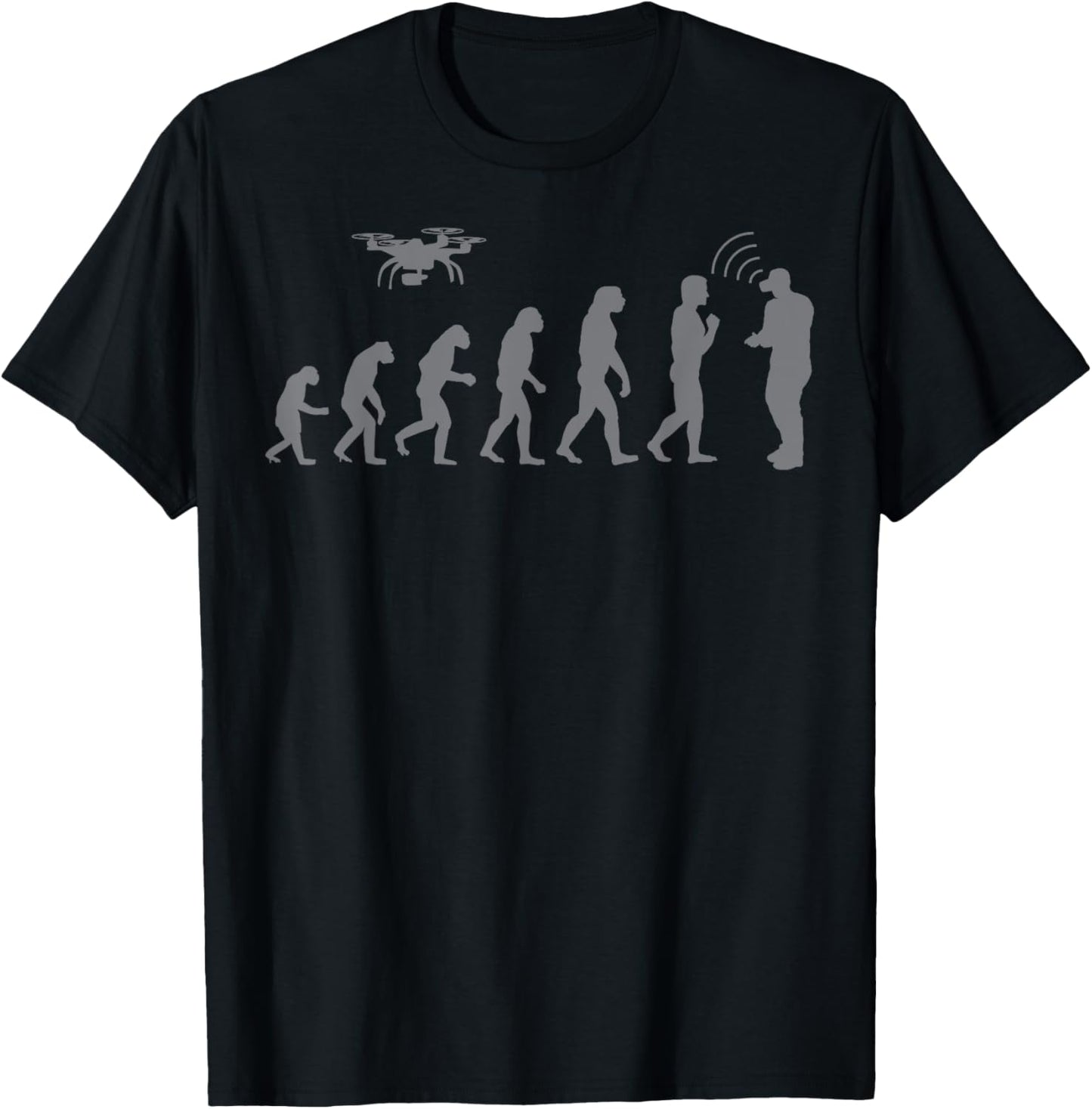 Drone Pilot Art For Men Women Drone Enthusiast Drone Lover T-Shirt