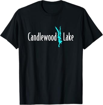 Minimalist Candlewood Lake - Connecticut T-Shirt