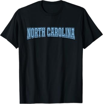 NORTH CAROLINA - Throwback Design - Classic T-Shirt