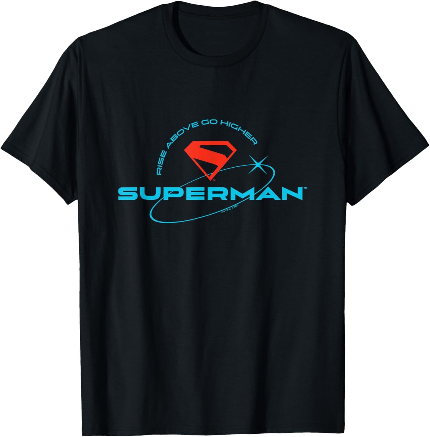 Superman (2025) Rise Above Go Higher S-Shield Logo T-Shirt
