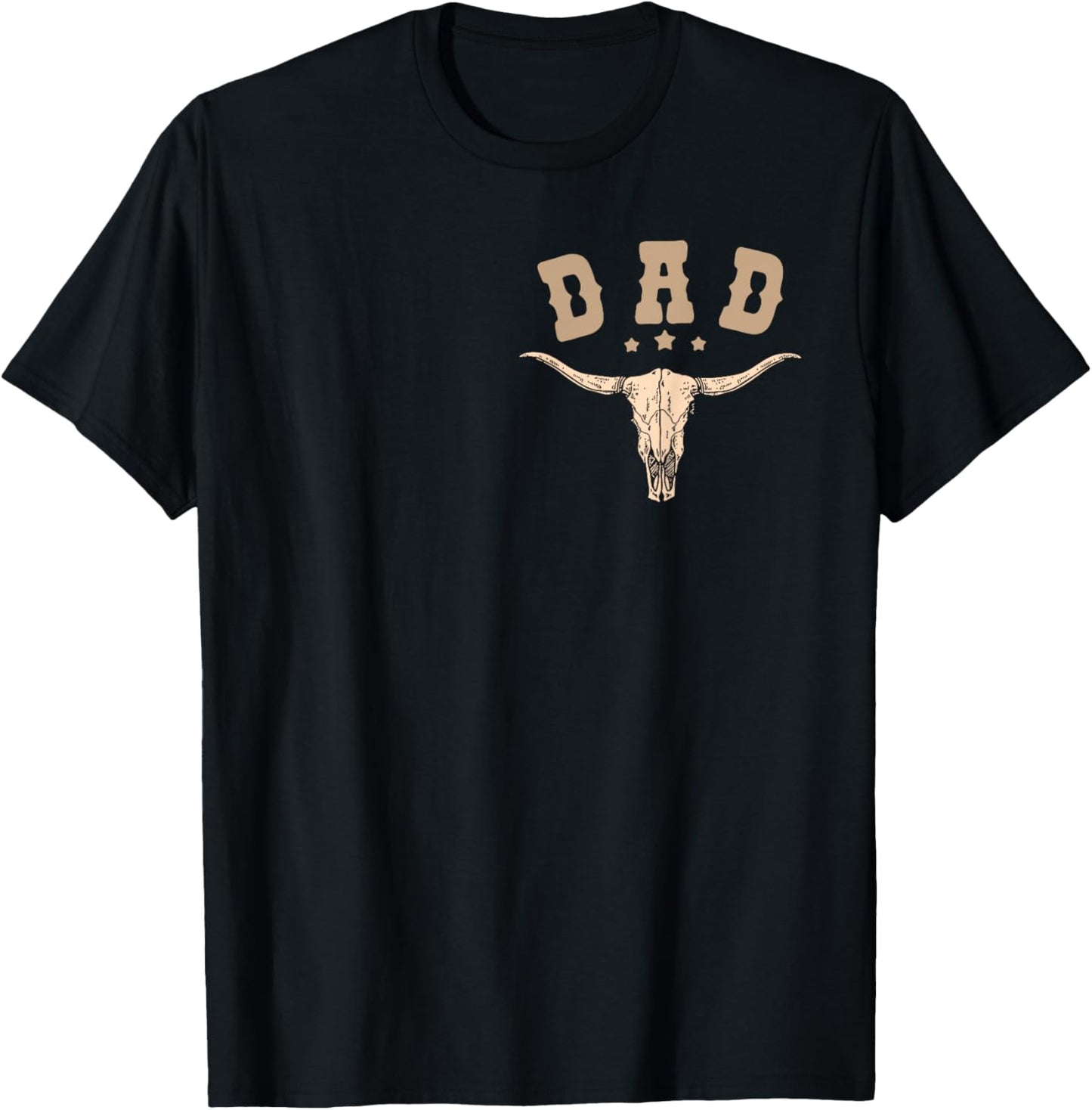 Dad Skull Second Birthday Boy Western Rodeo Family Matching T-Shirt