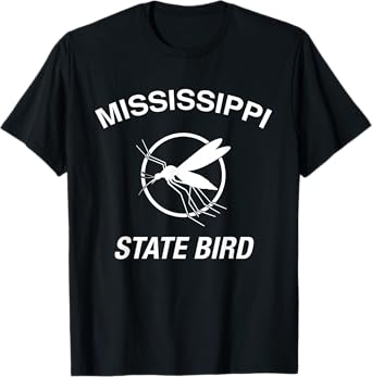 Funny Mississippi State Bird Mosquito T Shirt T-Shirt