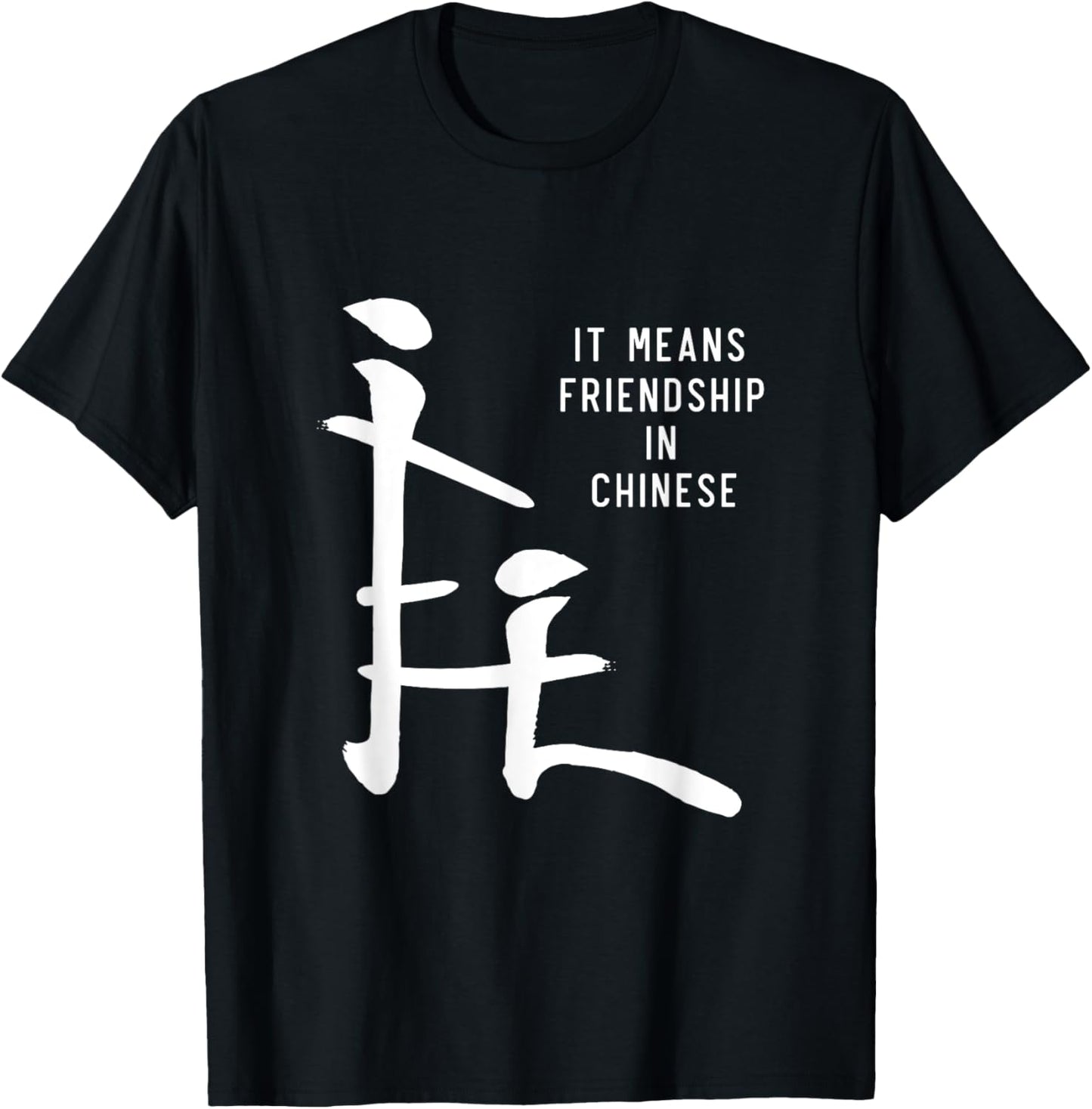 It Means Friendship In Chinese - Sarcasm - Sarcastic T-Shirt