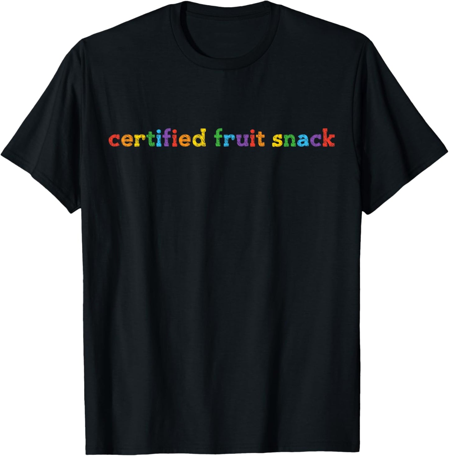Certified Fruit Snack LGBTQ+ Gay Pride Month Les Equality T-Shirt