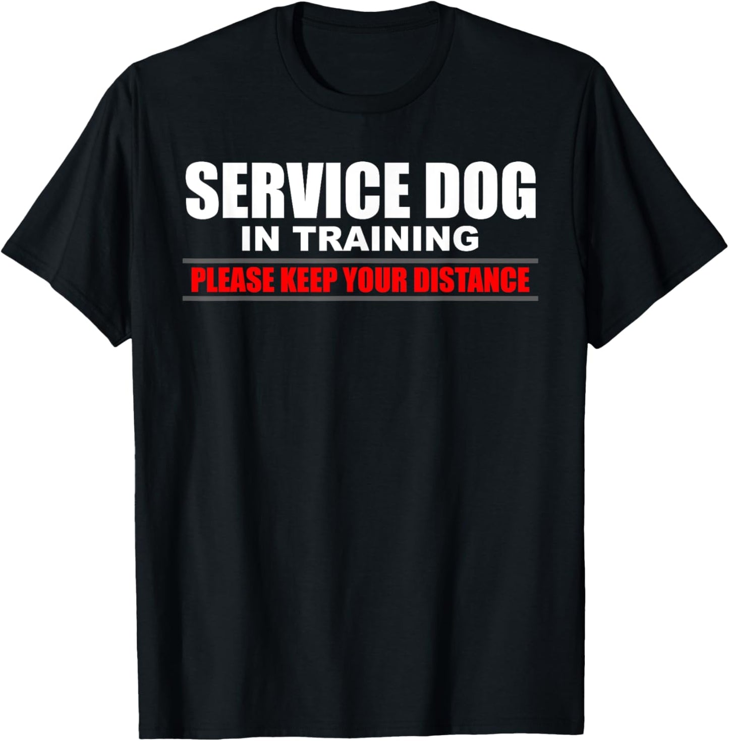 Service Dog In Training Dog Handler and Trainer T-Shirt