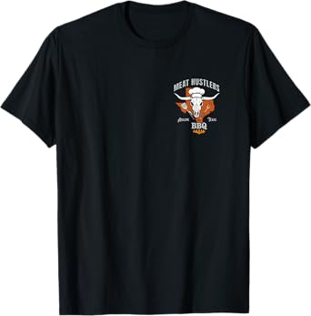 Meat Hustlers Official BBQ Team Merch T-Shirt