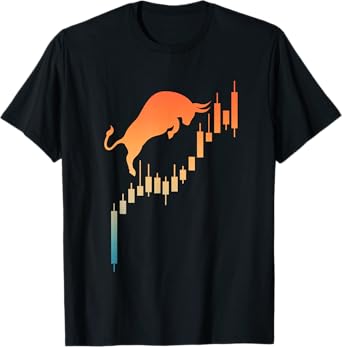 Best Stock Market Art For Men Women Stock Broker Day Trading T-Shirt
