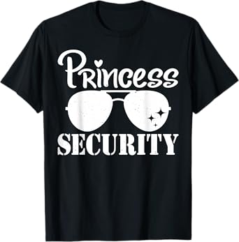 Princess Security Protection Birthday family Brother Men T-Shirt