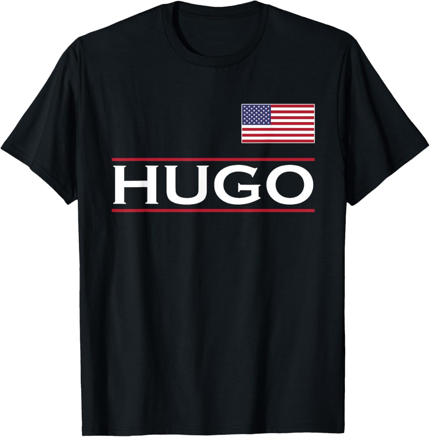 HUGO Personalized Name Funny Birthday Gift Idea T-Shirt