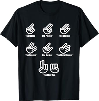 The Teaser The Pleaser The Shocker The Spocker The Rocker T-Shirt
