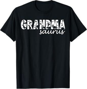 Grandmasaurus T Rex Dinosaur Grandma Saurus Family Matching T-Shirt