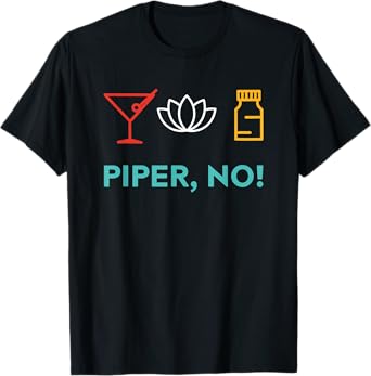 Piper, No Vintage Design T-Shirt