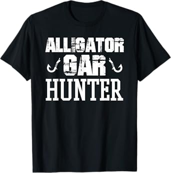 Alligator Gar Fishing Hunter Hobby T Shirt