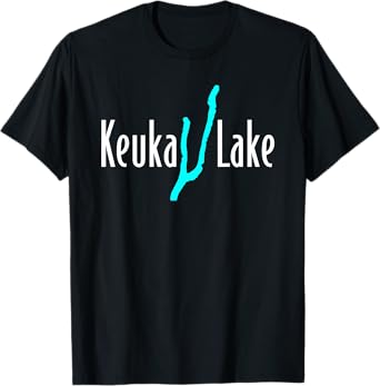 Minimalist Keuka Lake - New York T-Shirt