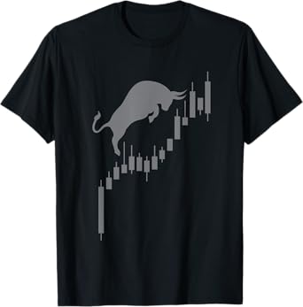 Best Stock Market Art For Men Women Stock Broker Day Trading T-Shirt