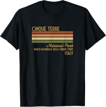 Italy Cinque Terre National Park T-Shirt