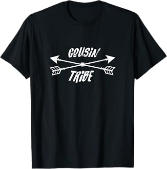Cousin Tribe Shirt, Cute Tribal Arrows Gift