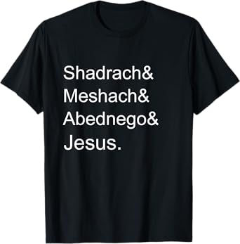 Old Testament Bible Heroes - Christian Inspirational T-Shirt