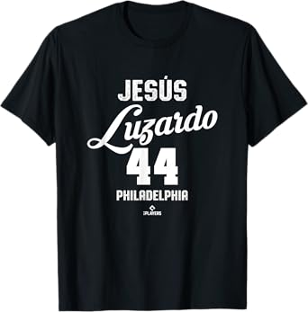 Jesus Luzardo 44 Philadelphia Baseball Vintage MLBPA T-Shirt
