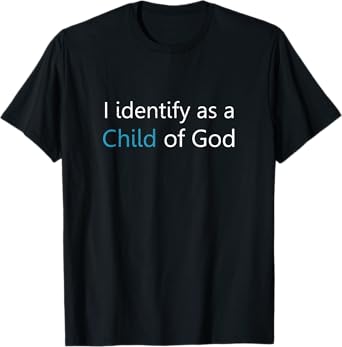 Christian I Identify As A Child of God John 1:12 Vintage T-Shirt