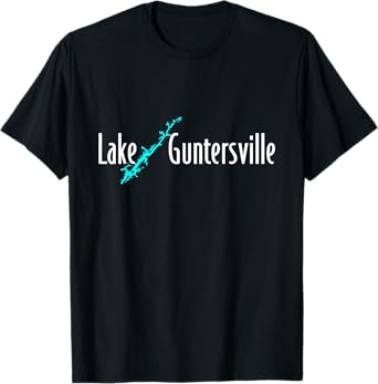 Minimalist Lake Guntersville - Alabama T-Shirt