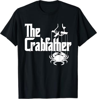 The Crabfather - Crabbing Crabber Father's Day Animal Lover T-Shirt