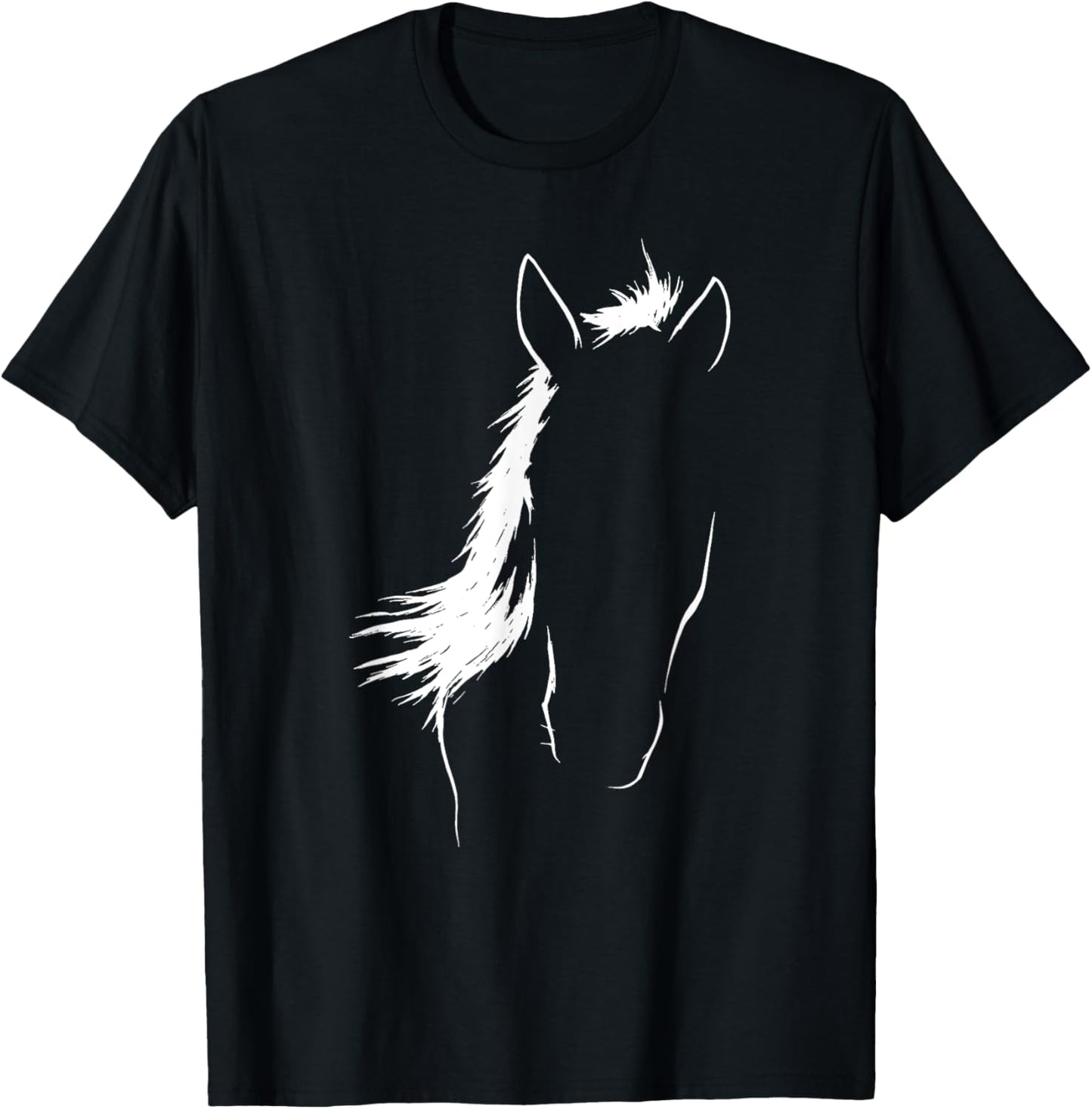 Horse Art Equestrian Horse Lover Rider Horseback Derby Horse T-Shirt