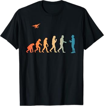 Drone Pilot Art For Men Women Drone Enthusiast Drone Lover T-Shirt