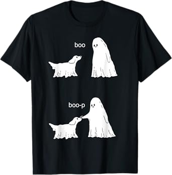 Boo Boop Ghost And Dog T-Shirt