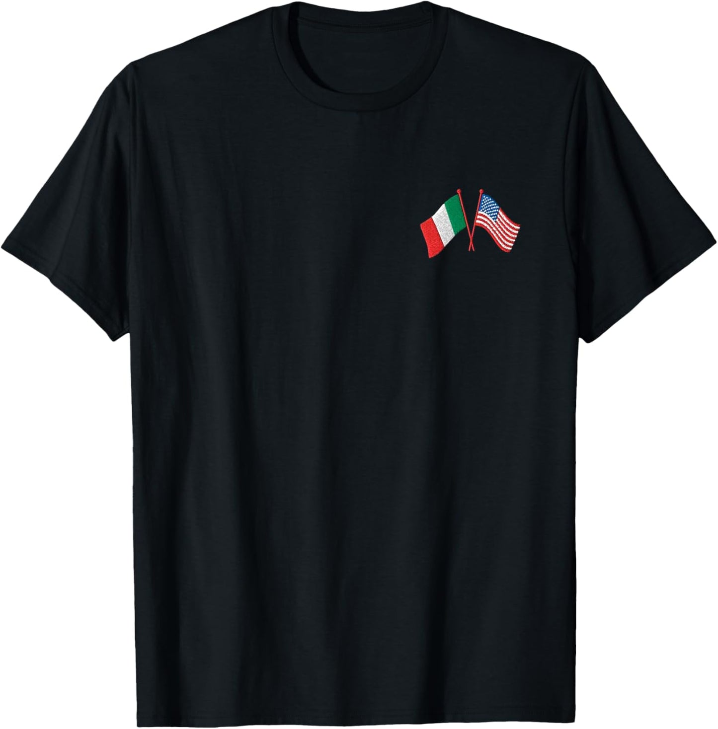 italian american cross flag T-Shirt