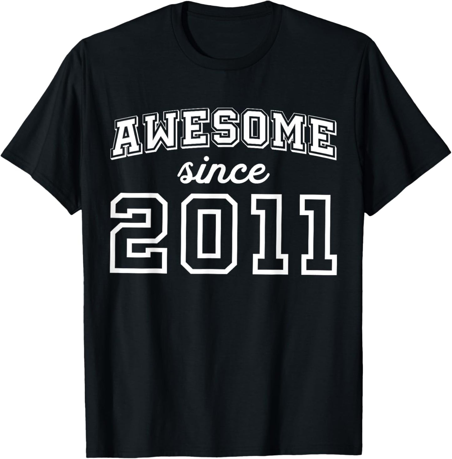 Awesome Since 2011 14th Birthday Boy 14 Teen Birthday T-Shirt