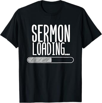 Funny Pastor Appreciation Gift | Cute Preaching Men Women T-Shirt
